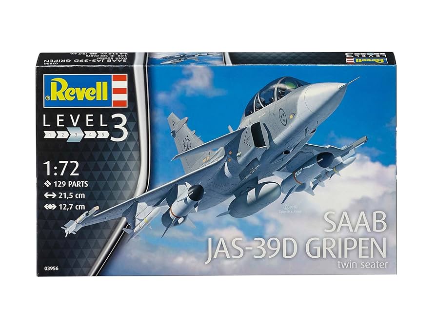 Amazon | ドイツレベル 1/72 サーブ スウェーデン空軍戦闘機 JAS